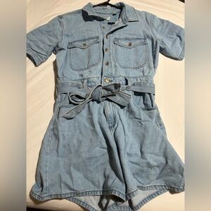Blue romper